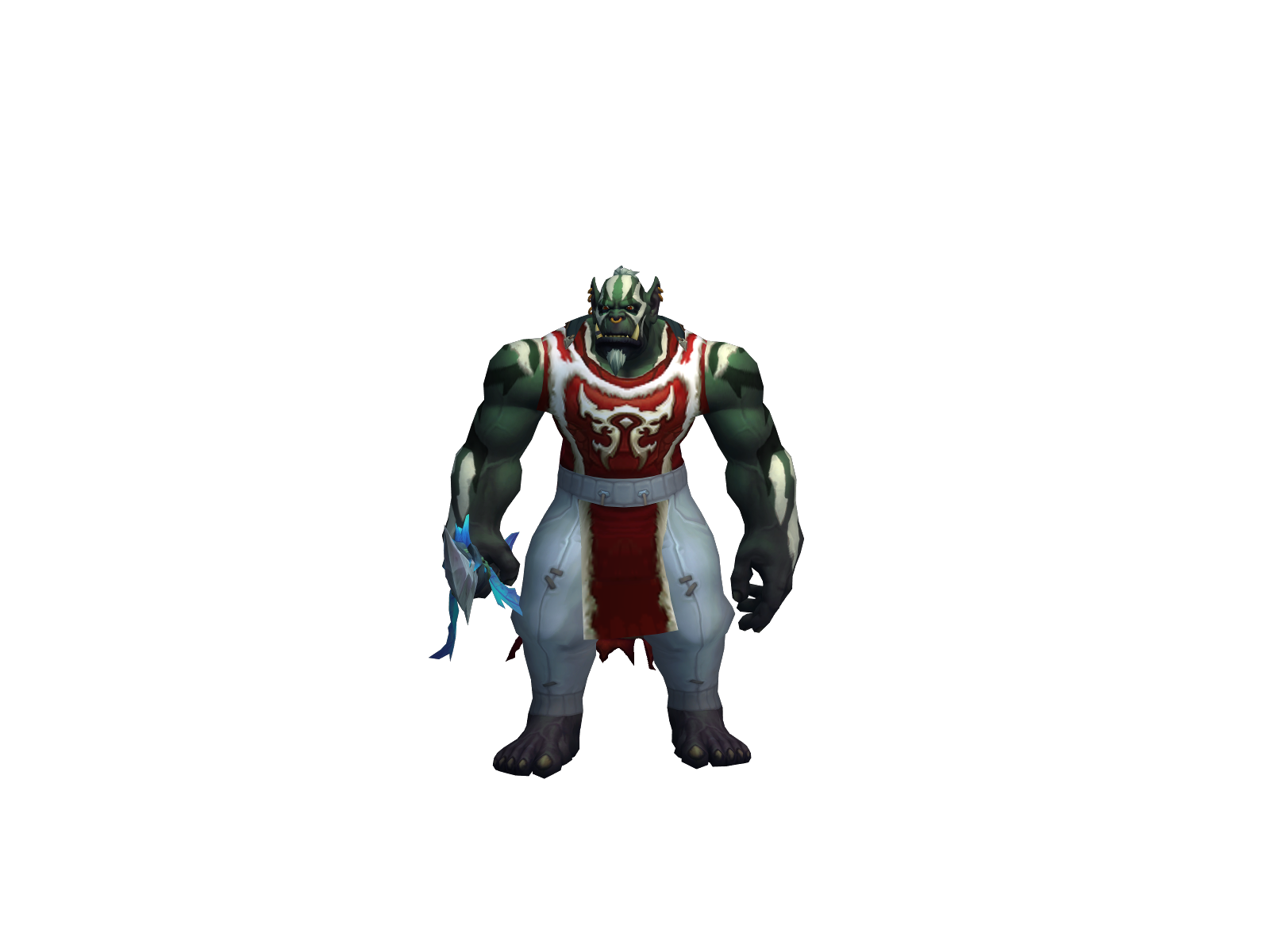 Shcena 3D character render