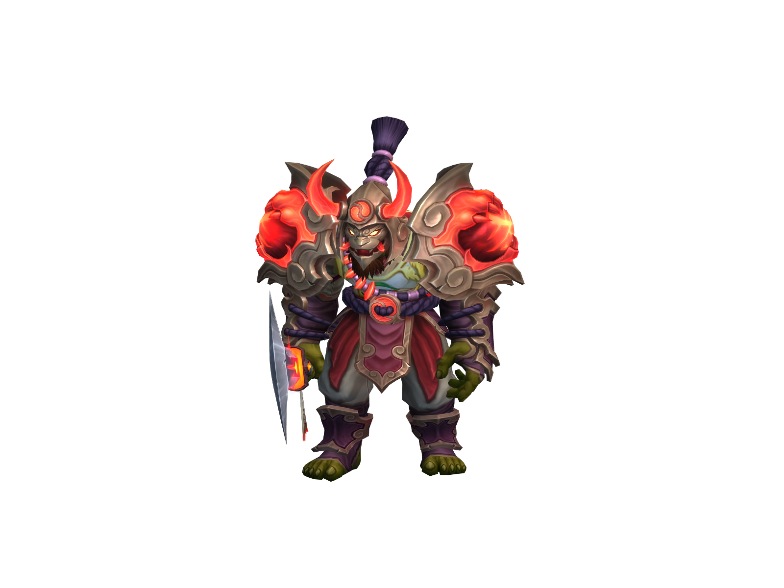 Frzosima 3D character render