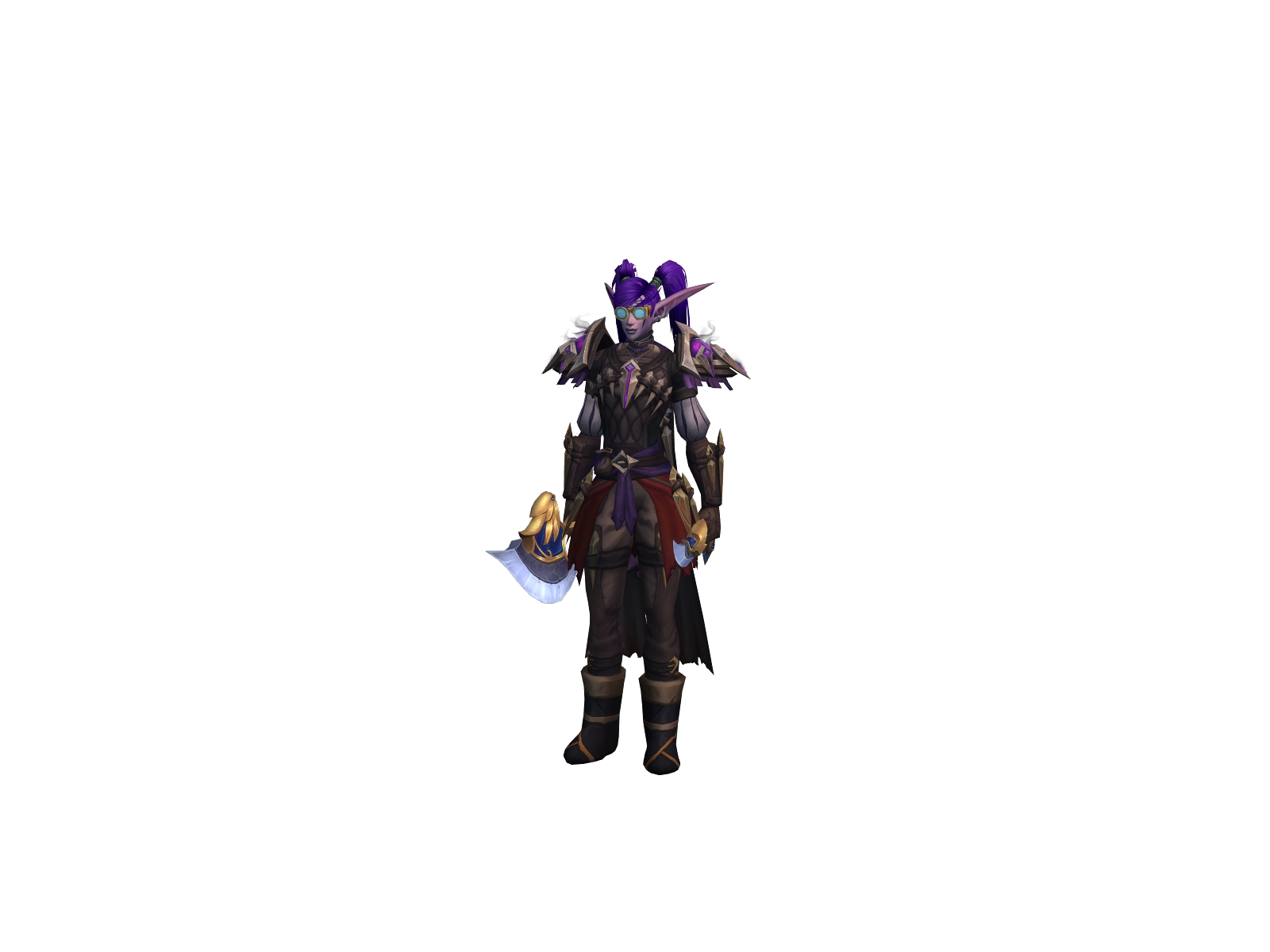 Mujp 3D character render