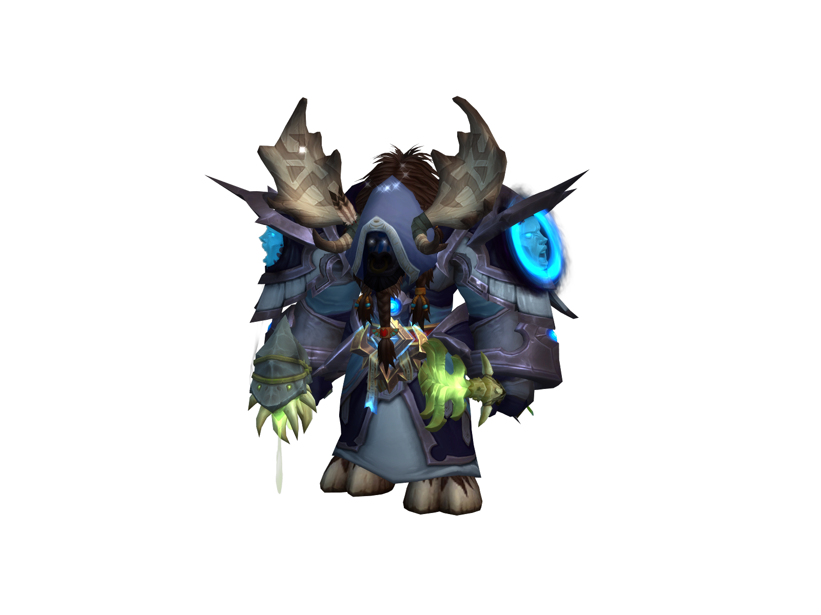 Partygød 3D character render