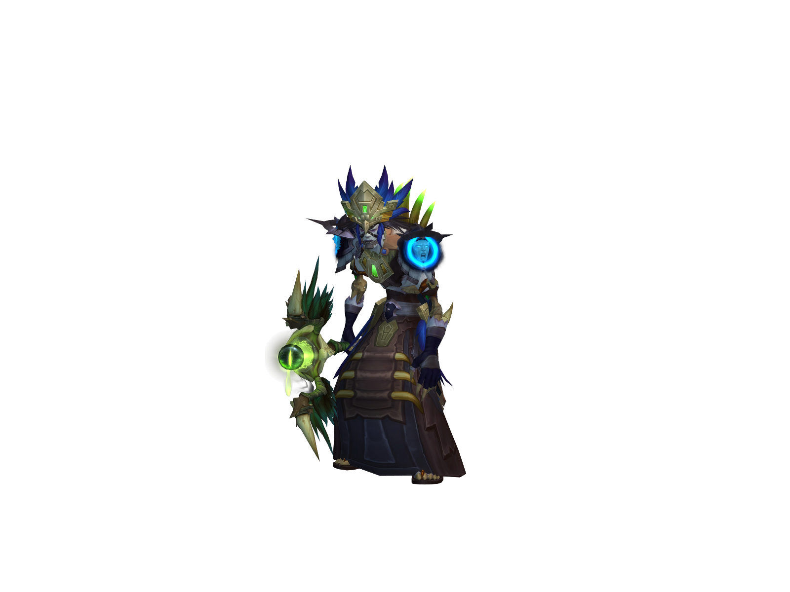 Ghostmtn 3D character render