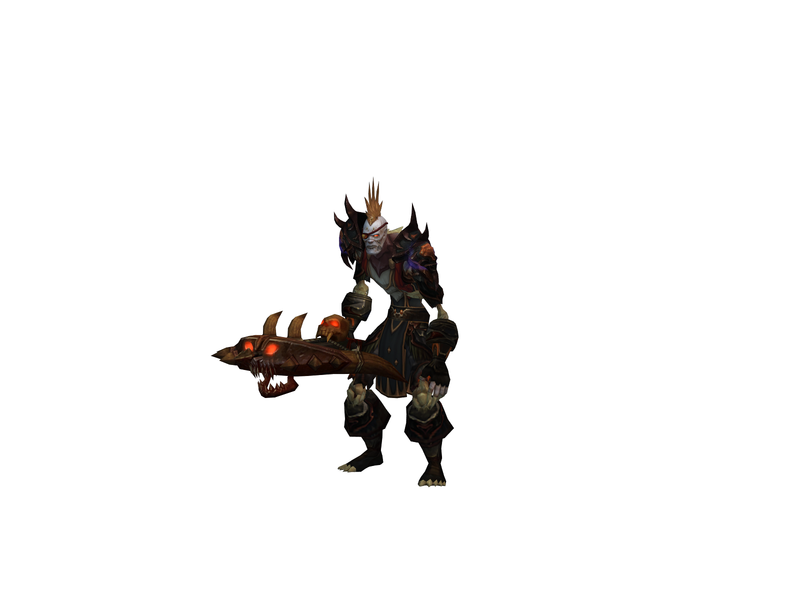 Kraulbone 3D character render