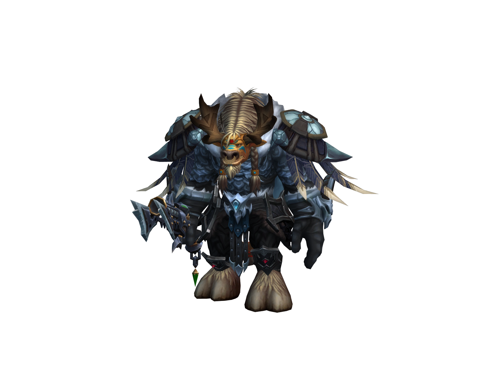 Meridan 3D character render