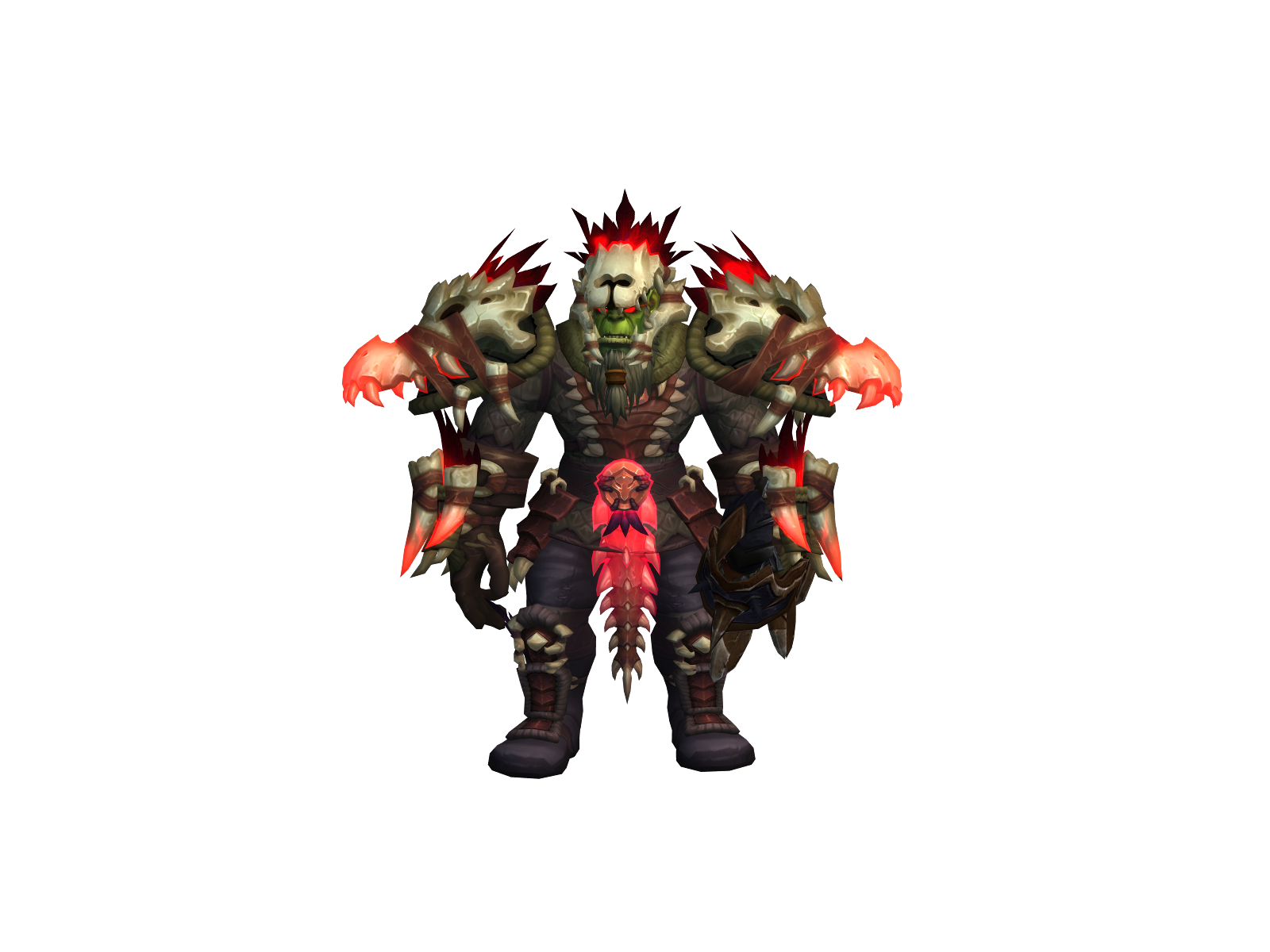 Hunterrage 3D character render