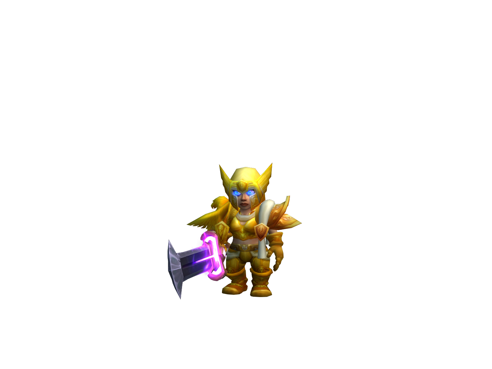 Bigfataxe 3D character render