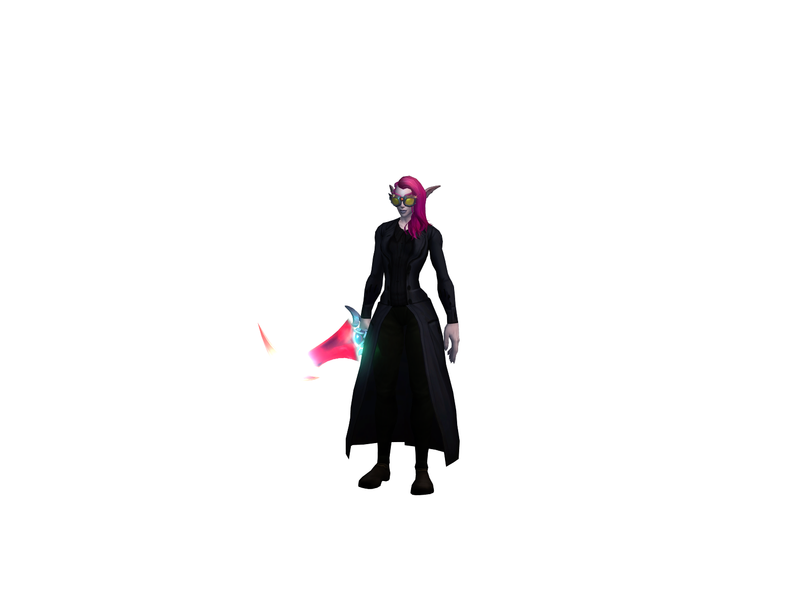 Méll 3D character render