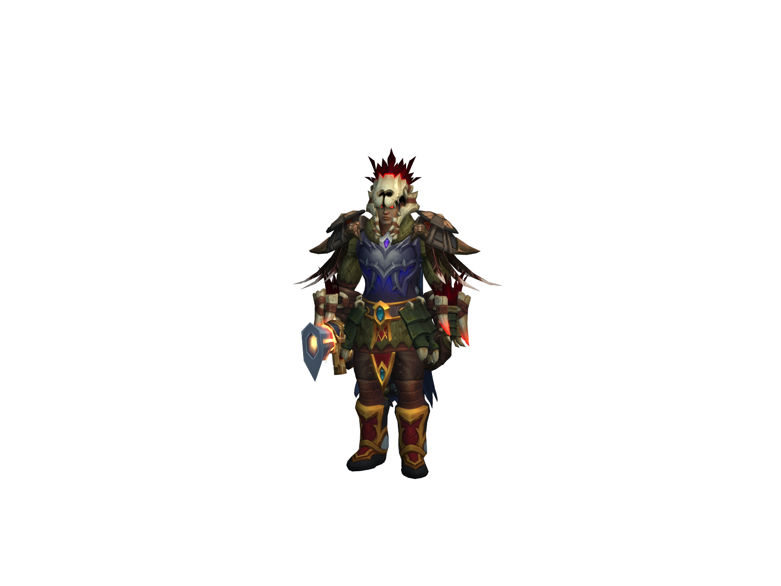 Hushs 3D character render