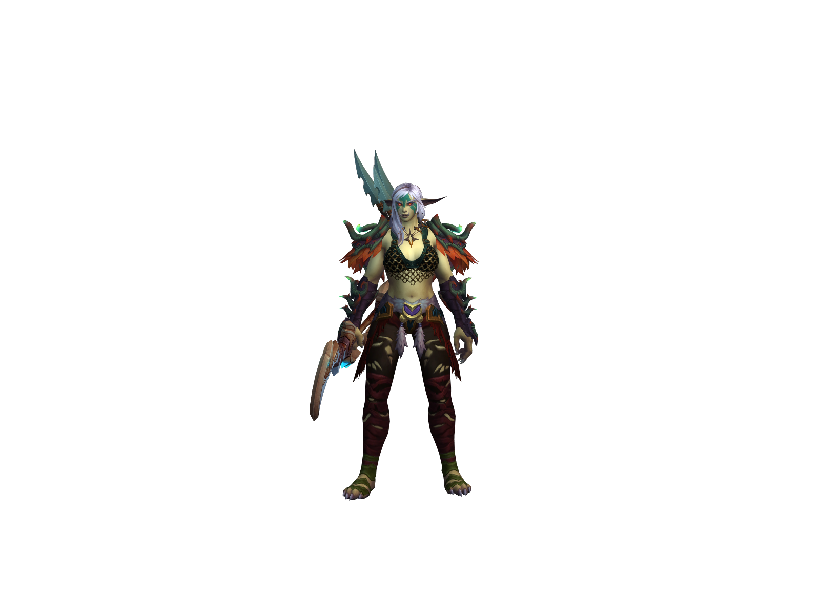 Taylorxshift 3D character render