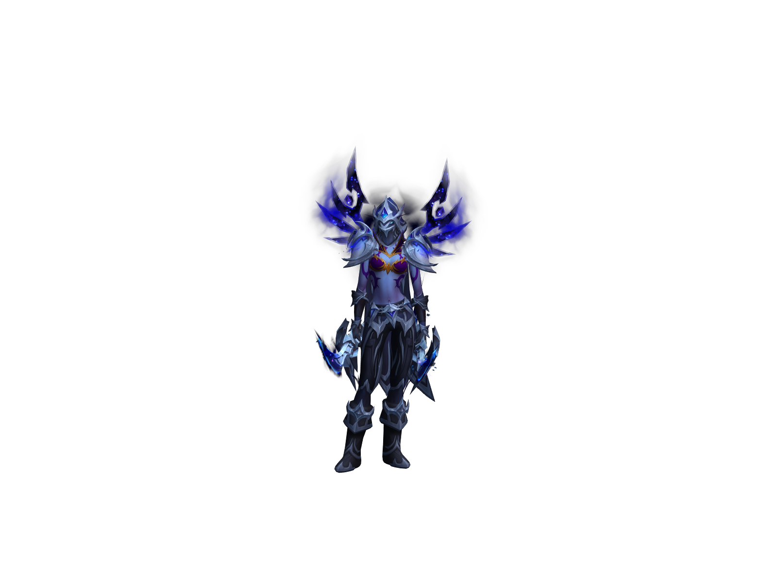 Hollith 3D character render