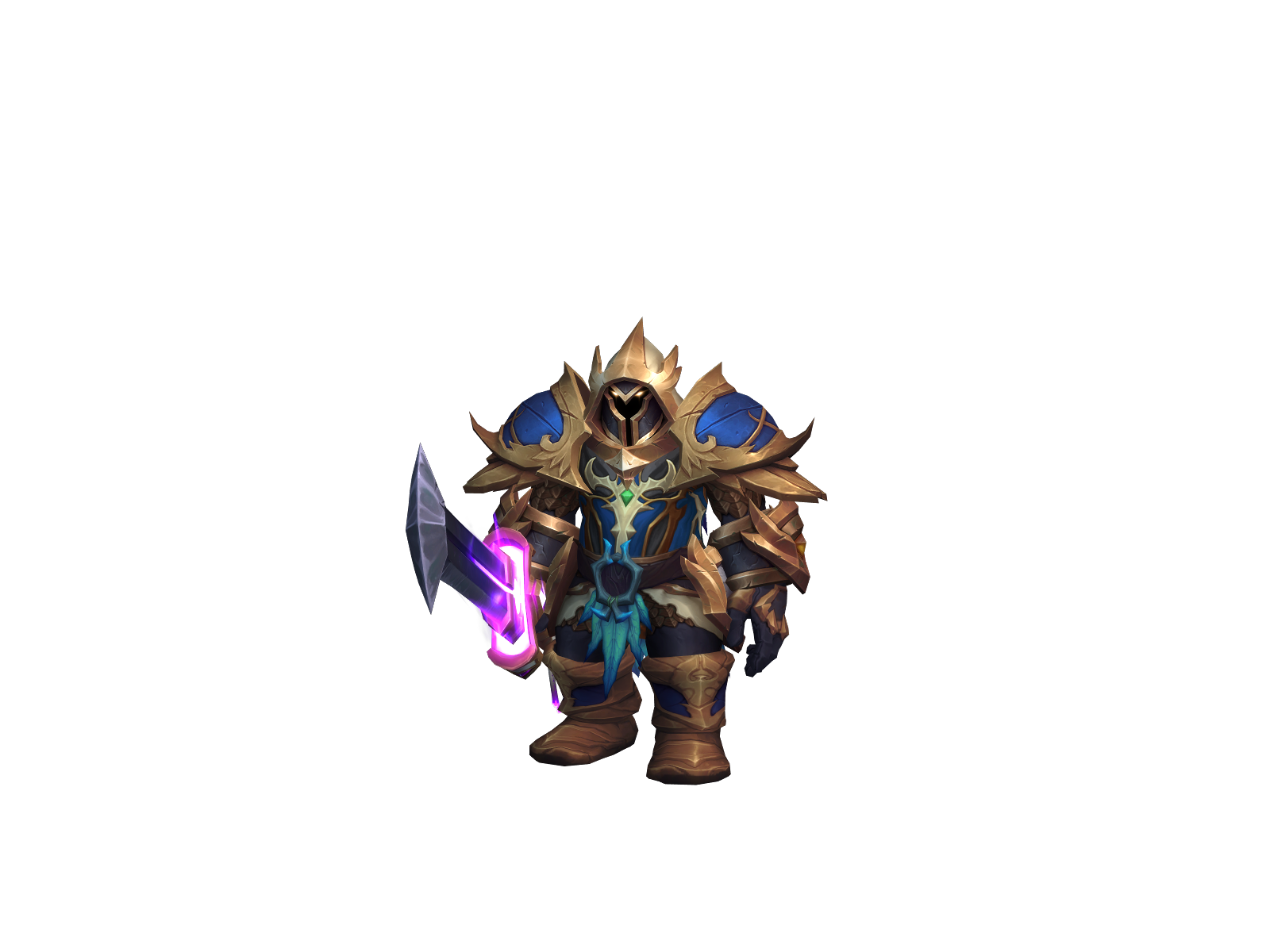Mespala 3D character render