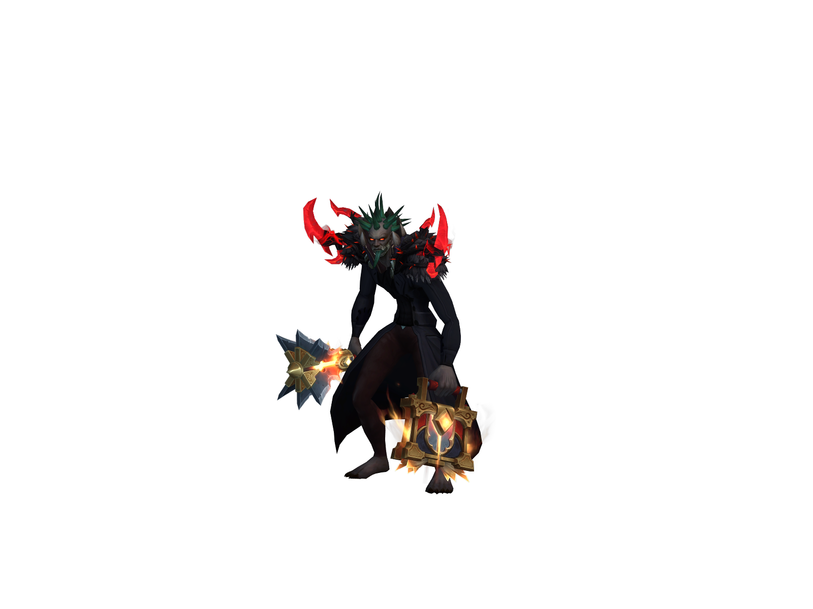 Krazna 3D character render