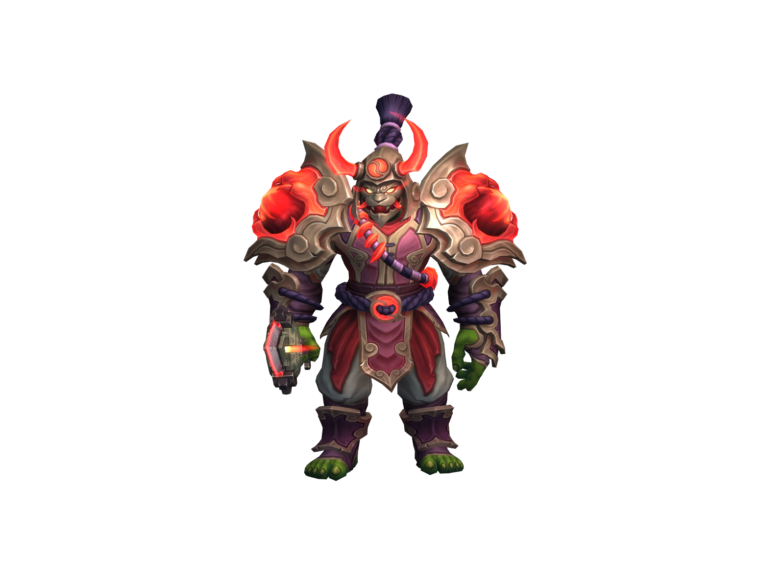 Drayenx 3D character render