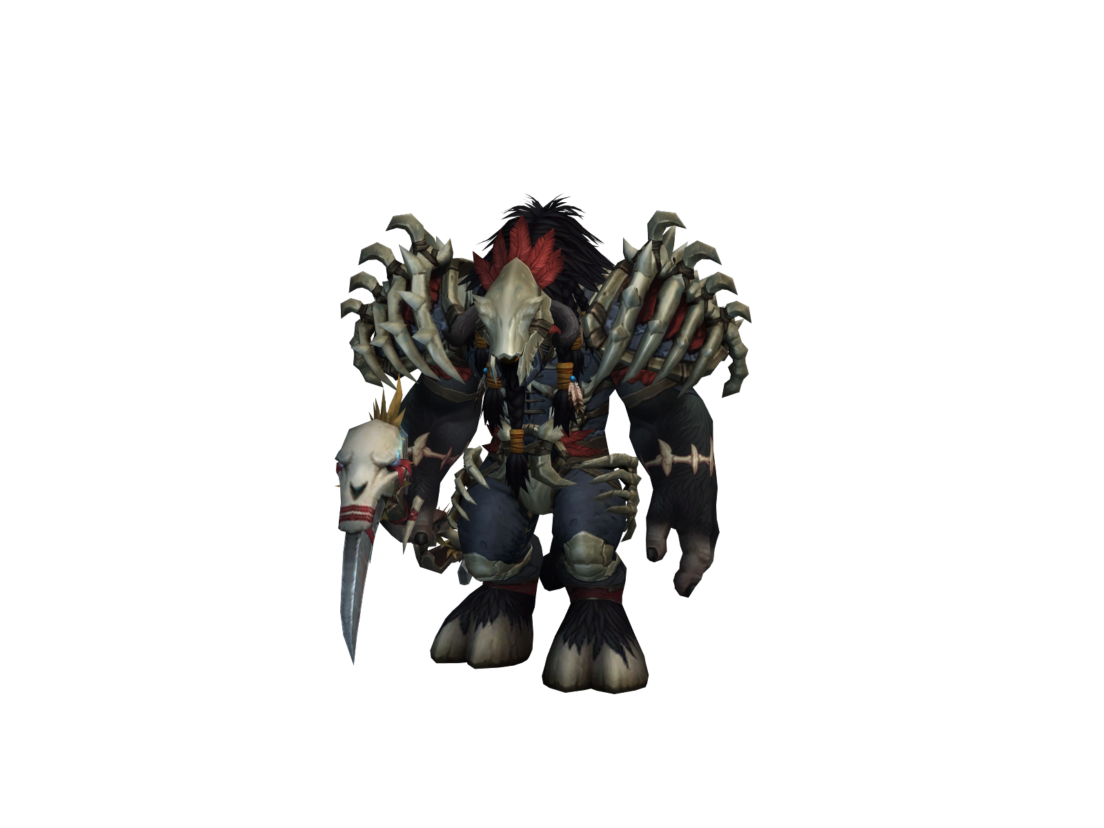 Senarion 3D character render