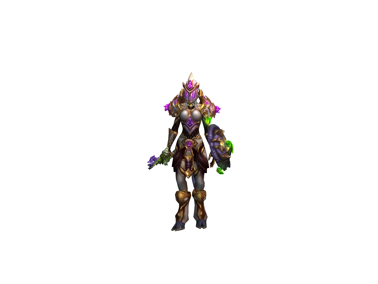 Zëàl 3D character render