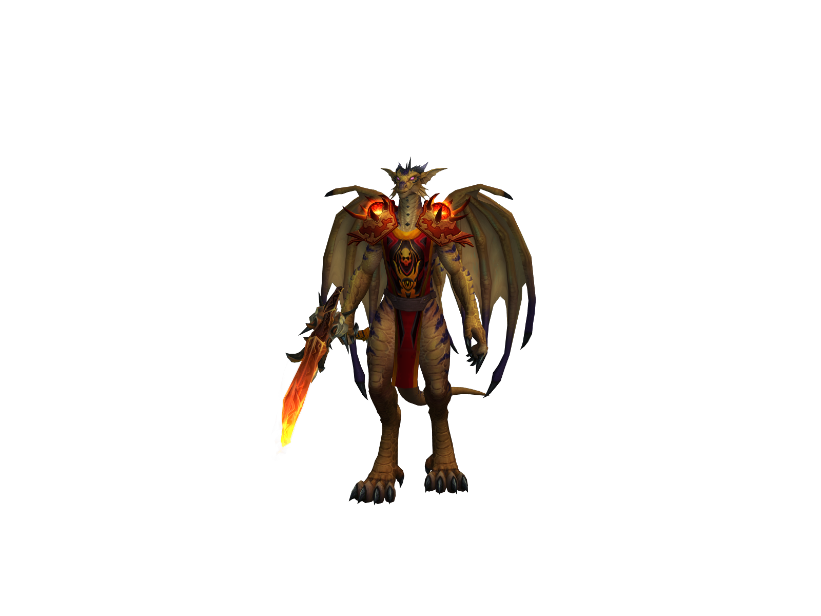 Pòmp 3D character render