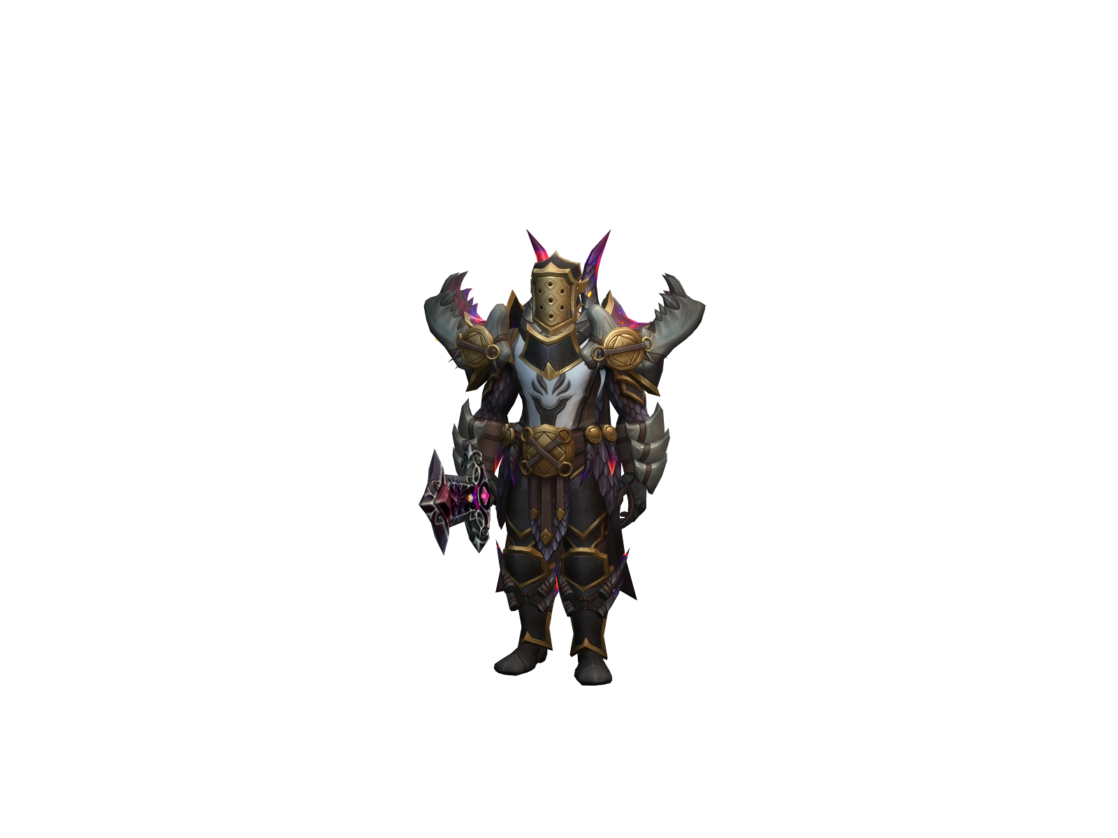 Pawnzyi 3D character render