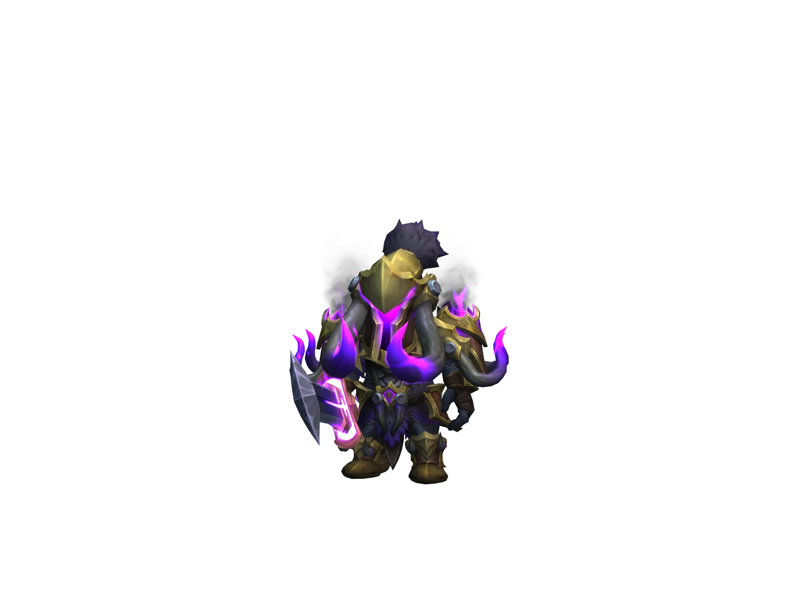 Feedmefury 3D character render