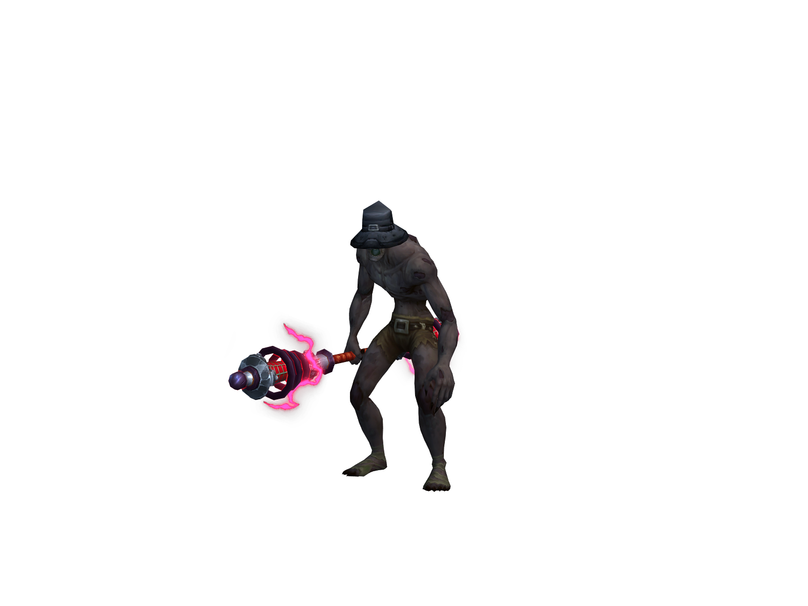 Doshirock 3D character render