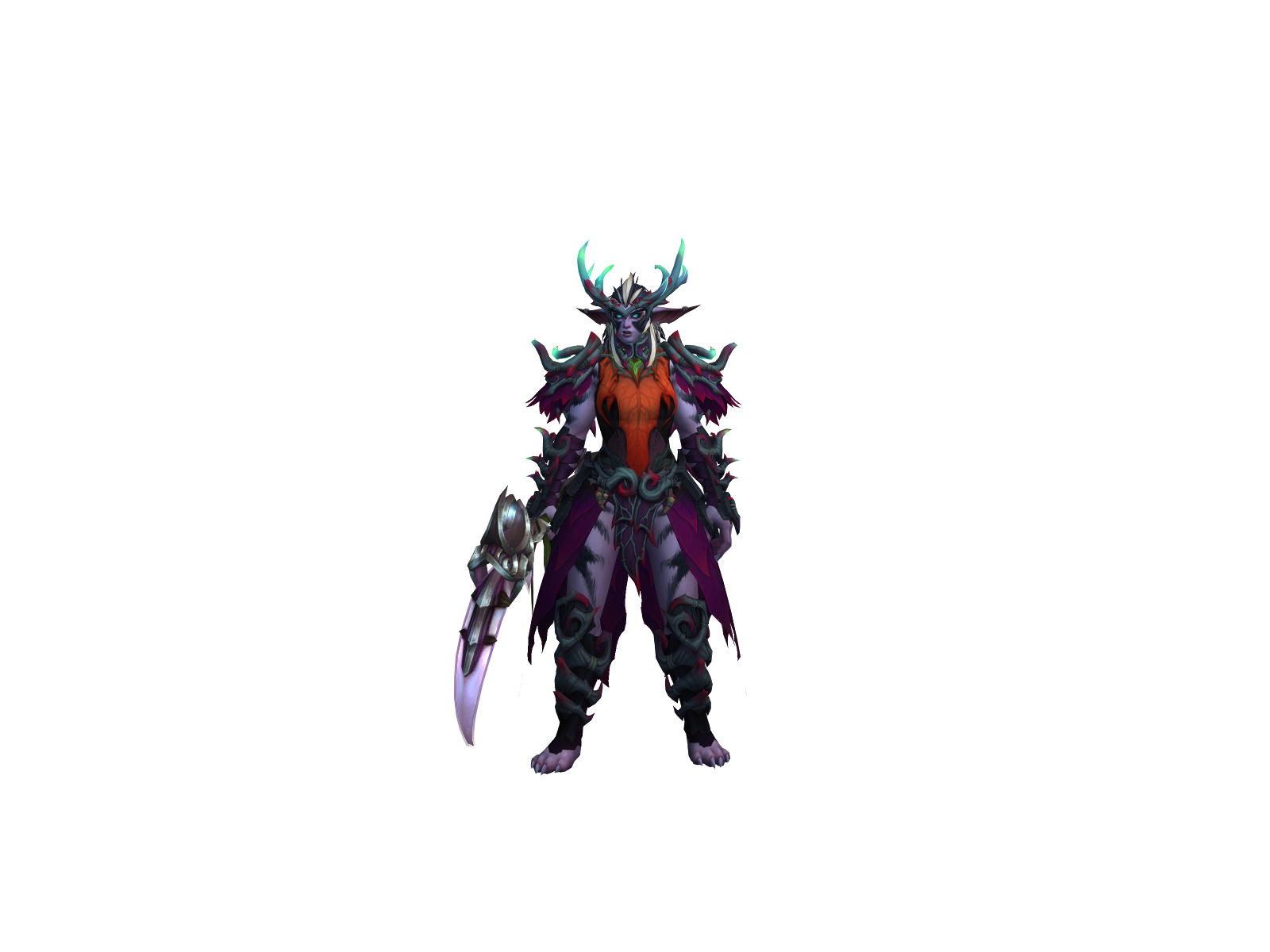 Nalayro 3D character render