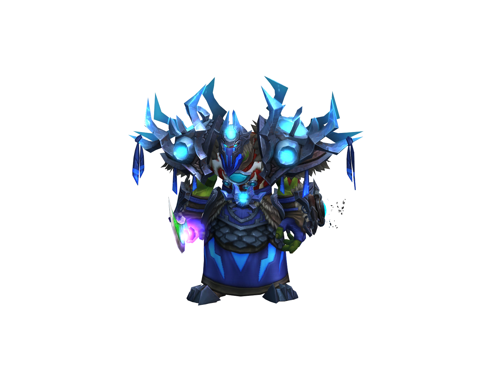 Conditionala 3D character render