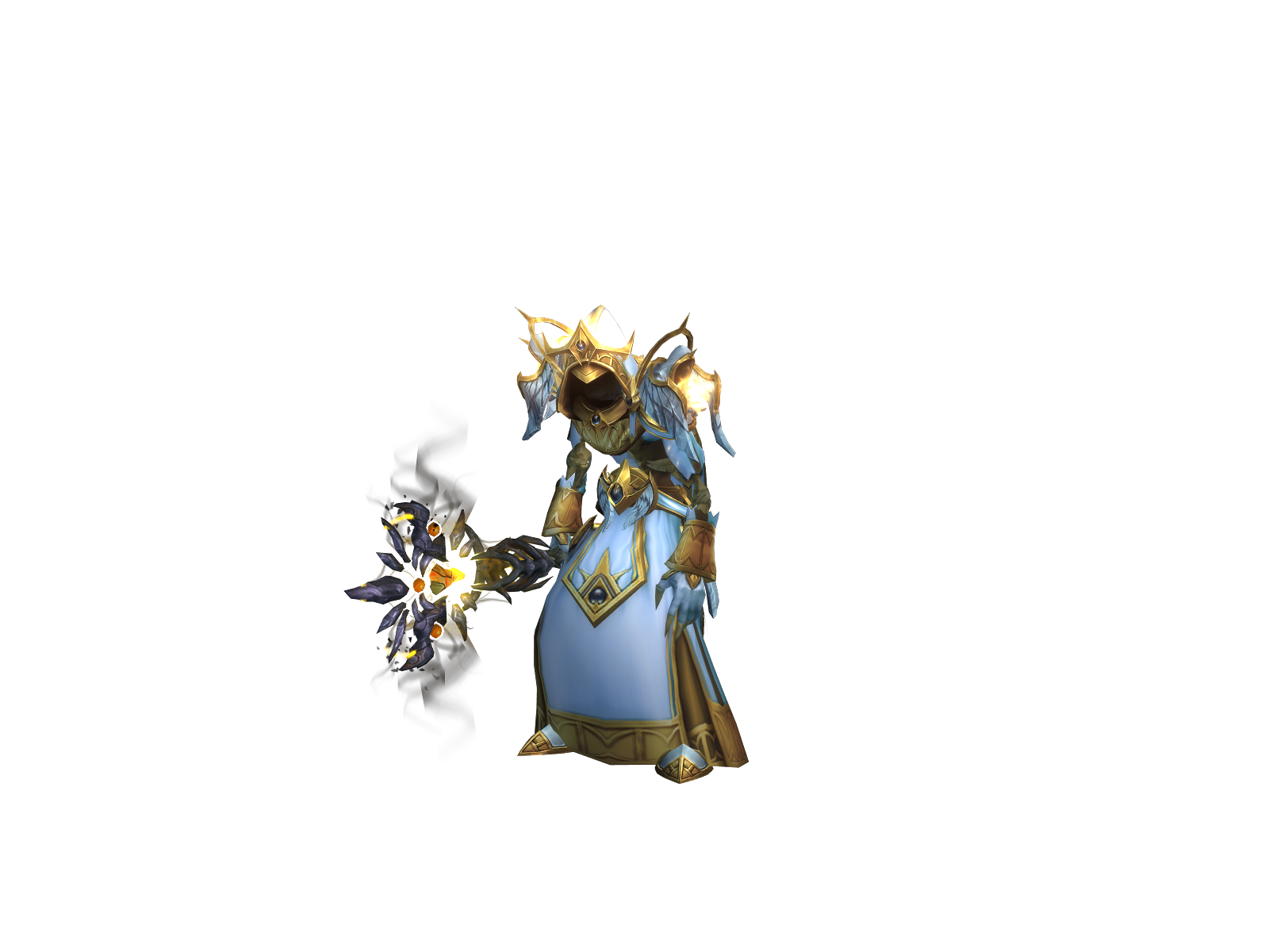 Oleboypriest 3D character render