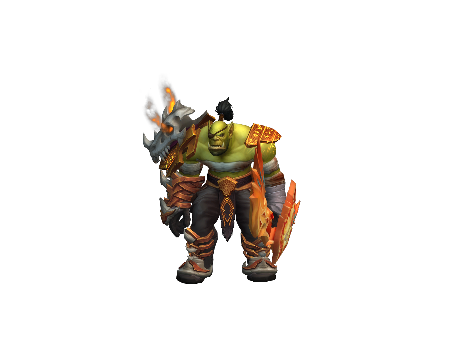 Shargun 3D character render