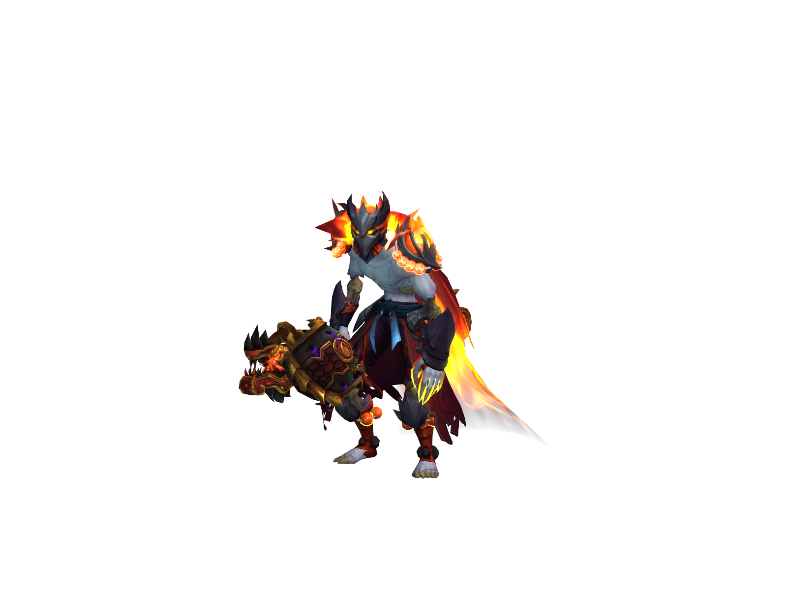Rówdy 3D character render