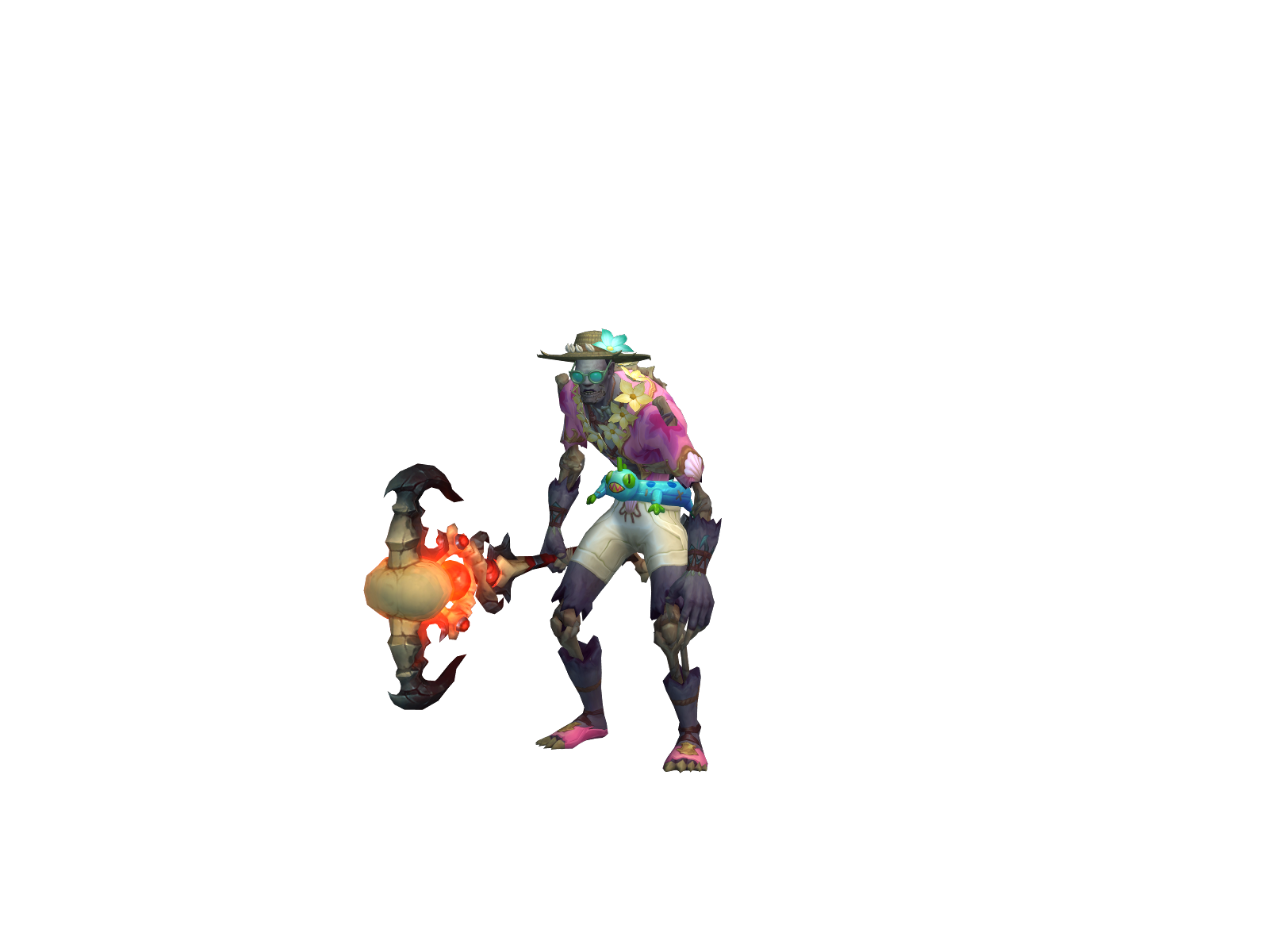 Mlajlock 3D character render