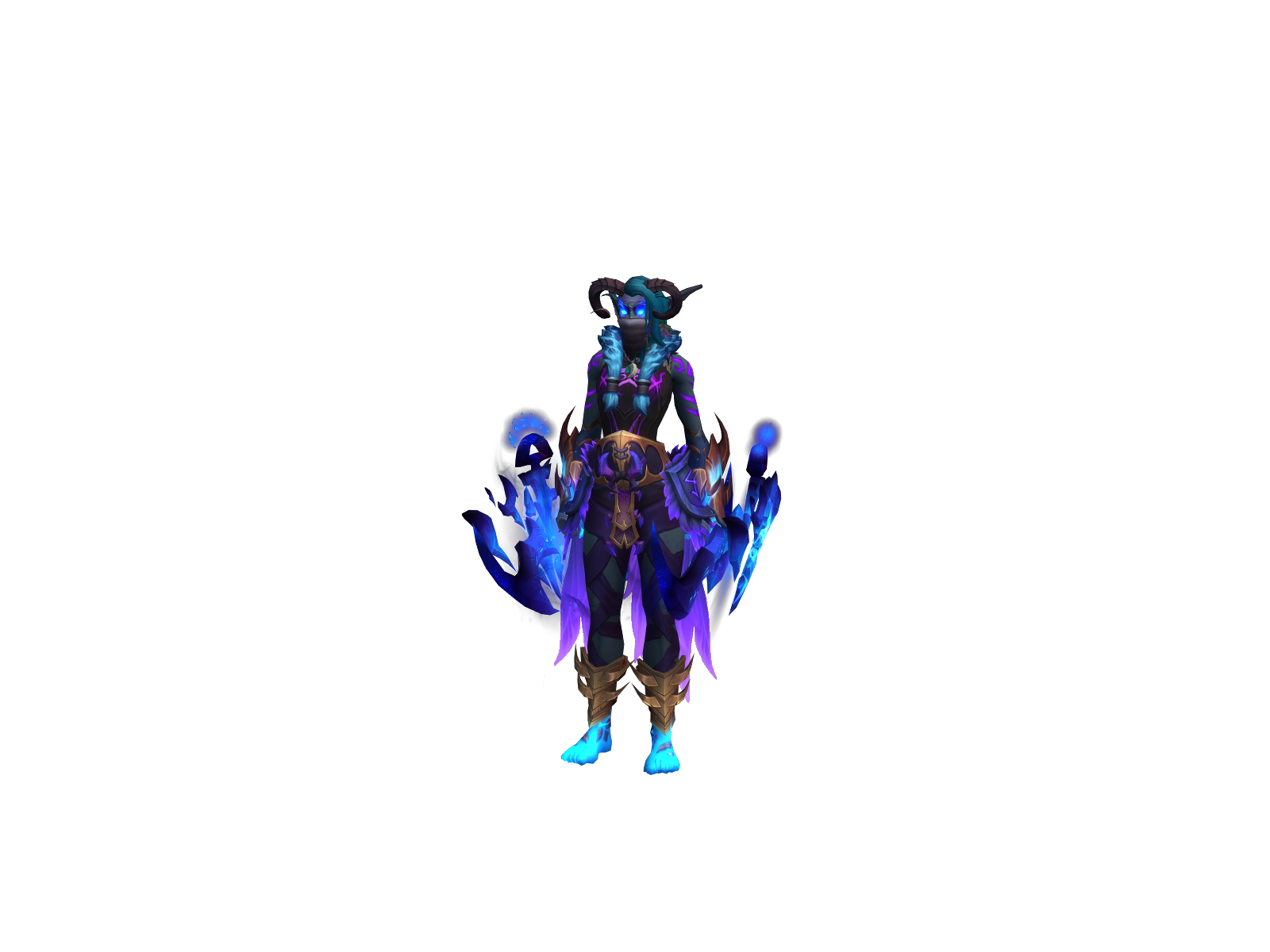Zhythe 3D character render