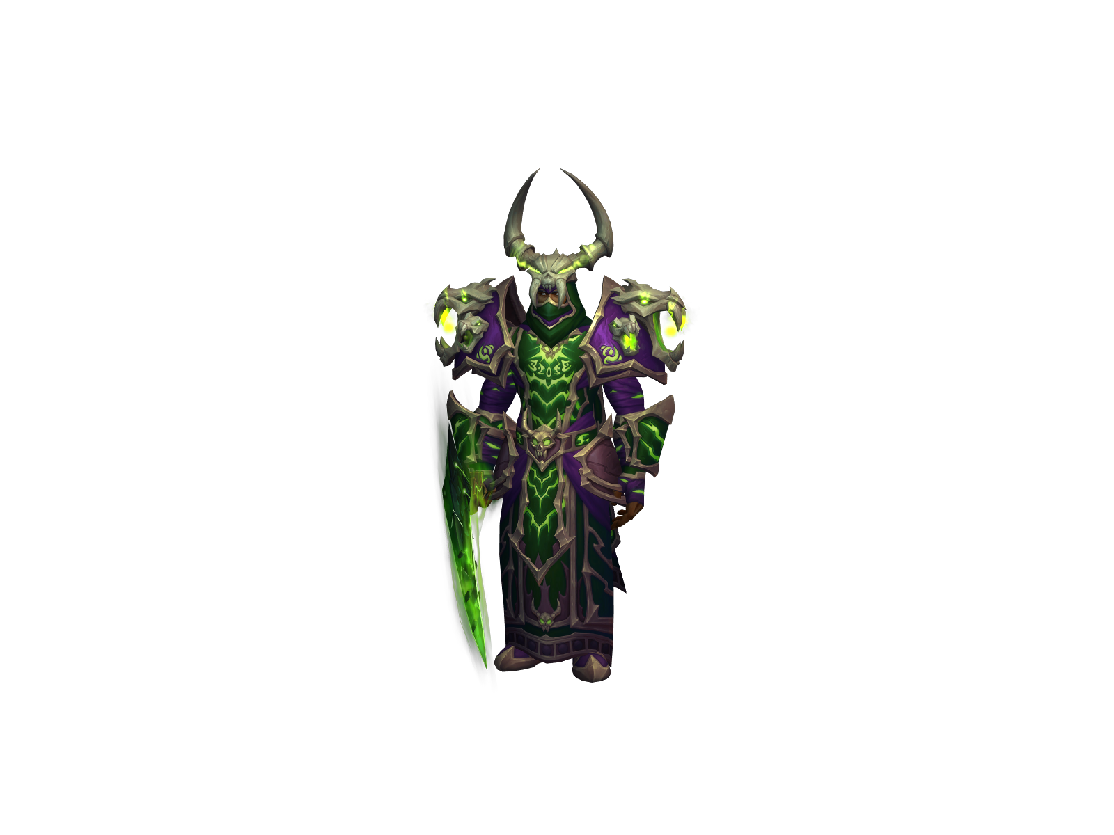 Warmurlock 3D character render