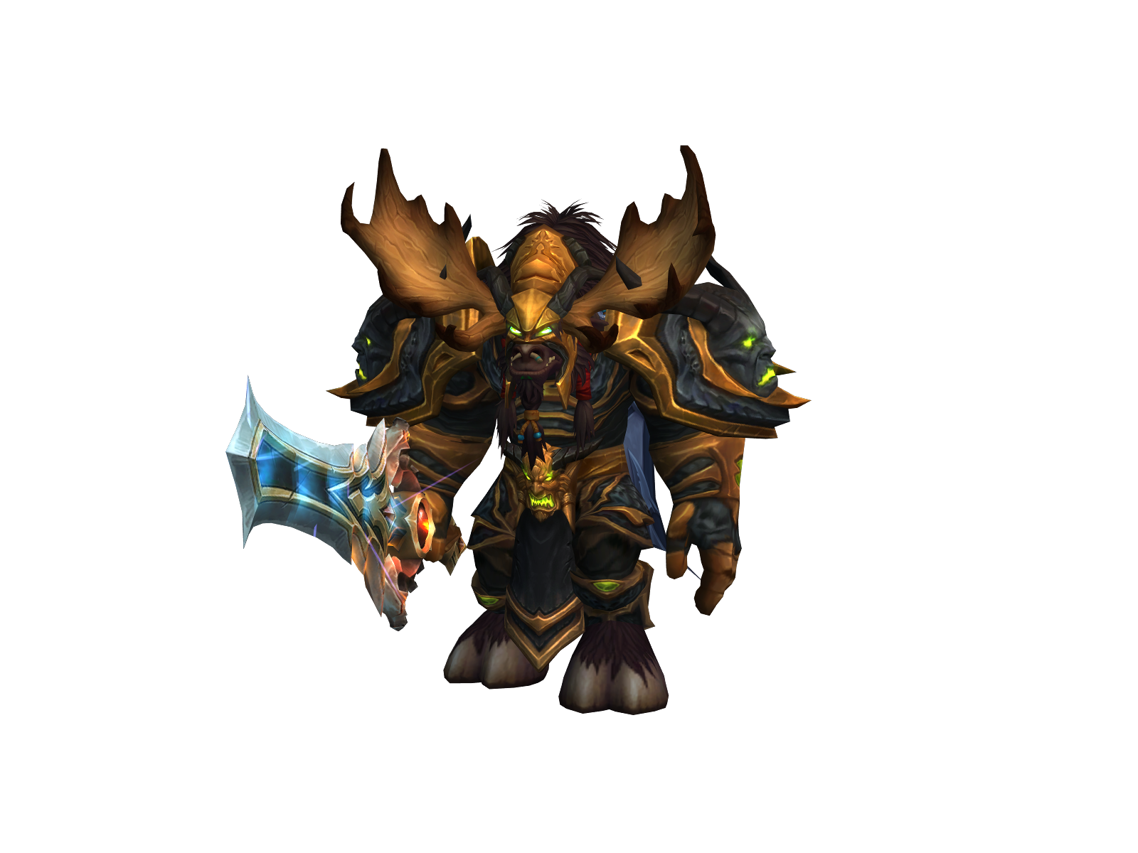 Mograineahmt 3D character render