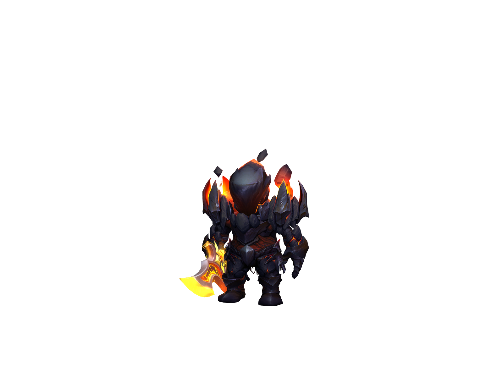 Wóko 3D character render