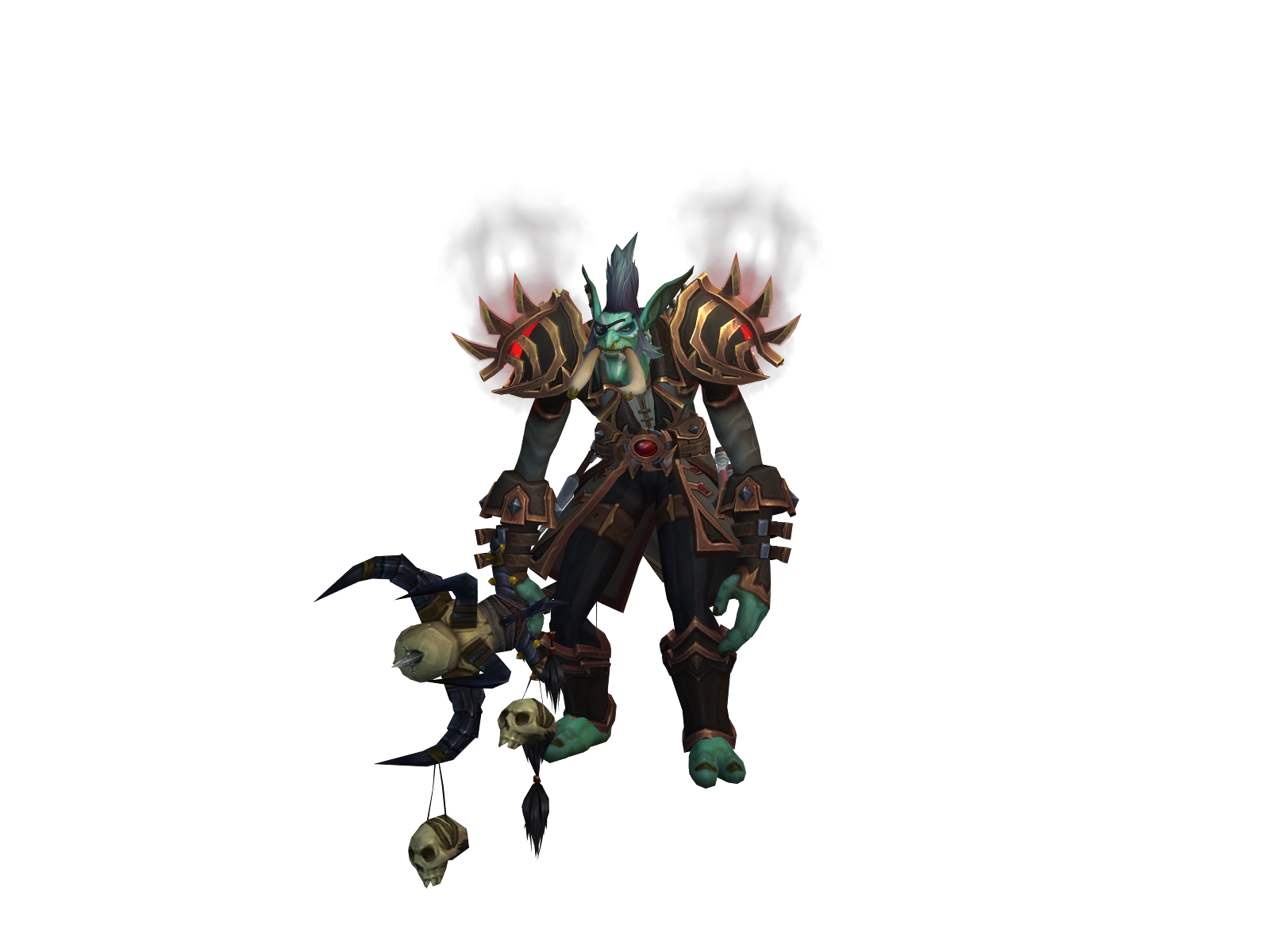 Hekdar 3D character render