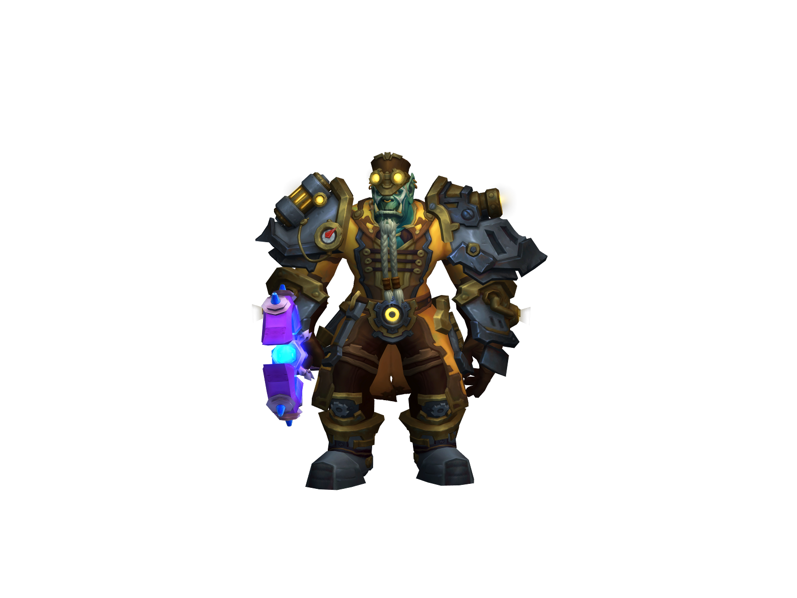 Mistchiff 3D character render