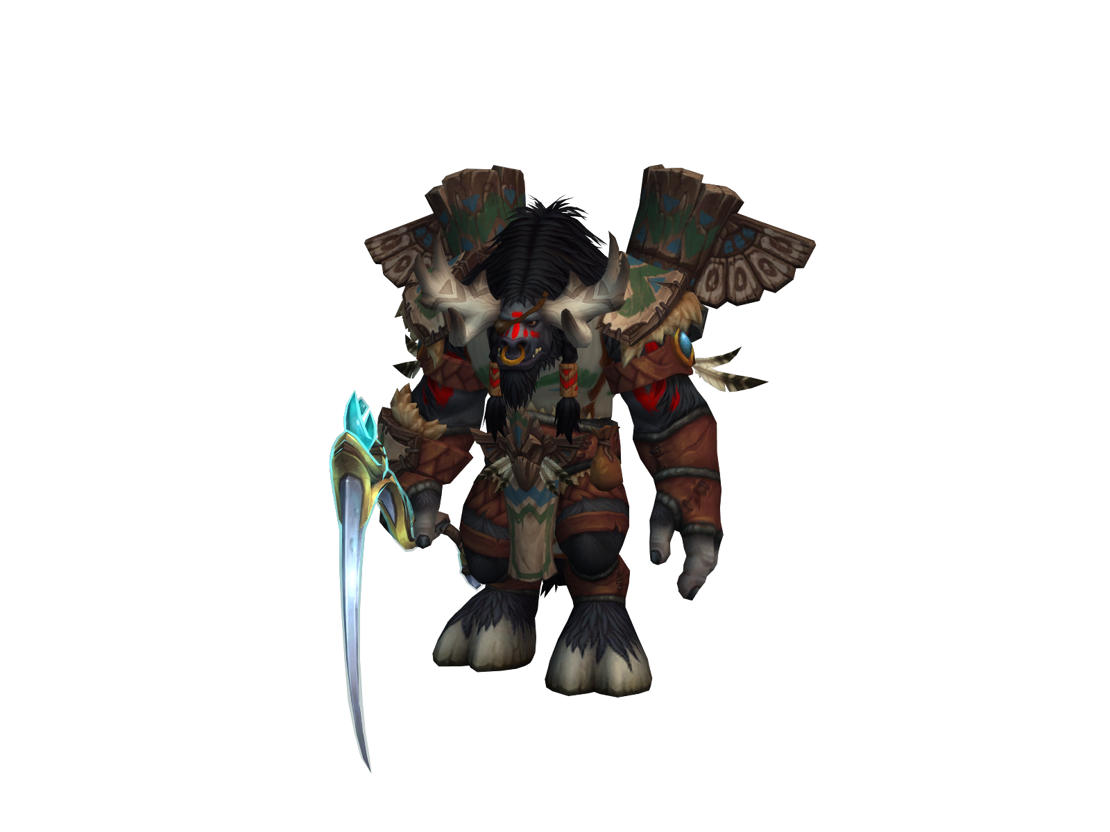 Feralsheeps 3D character render