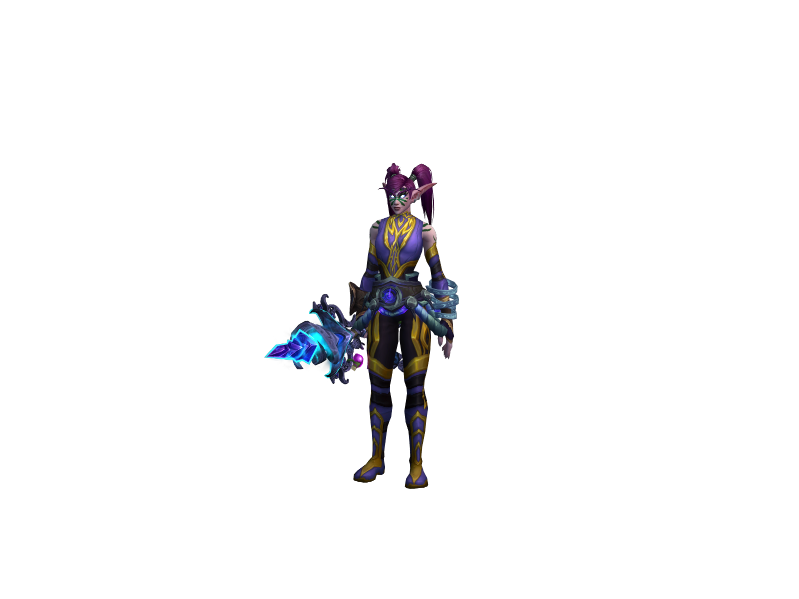 Magesick 3D character render