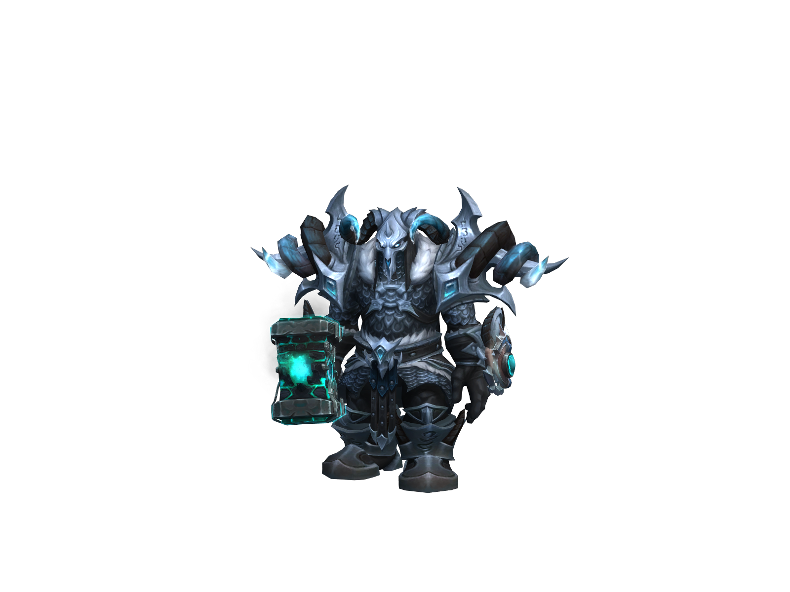 Thetacosham 3D character render