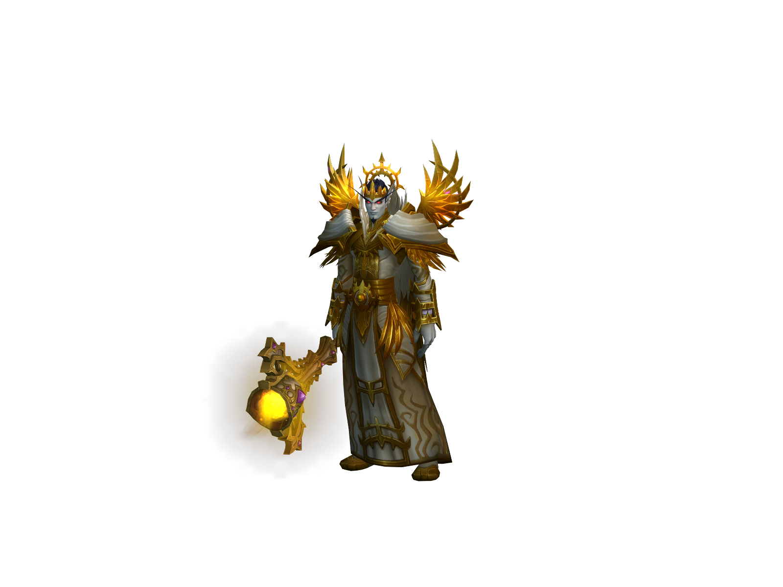 Saucyspriest 3D character render