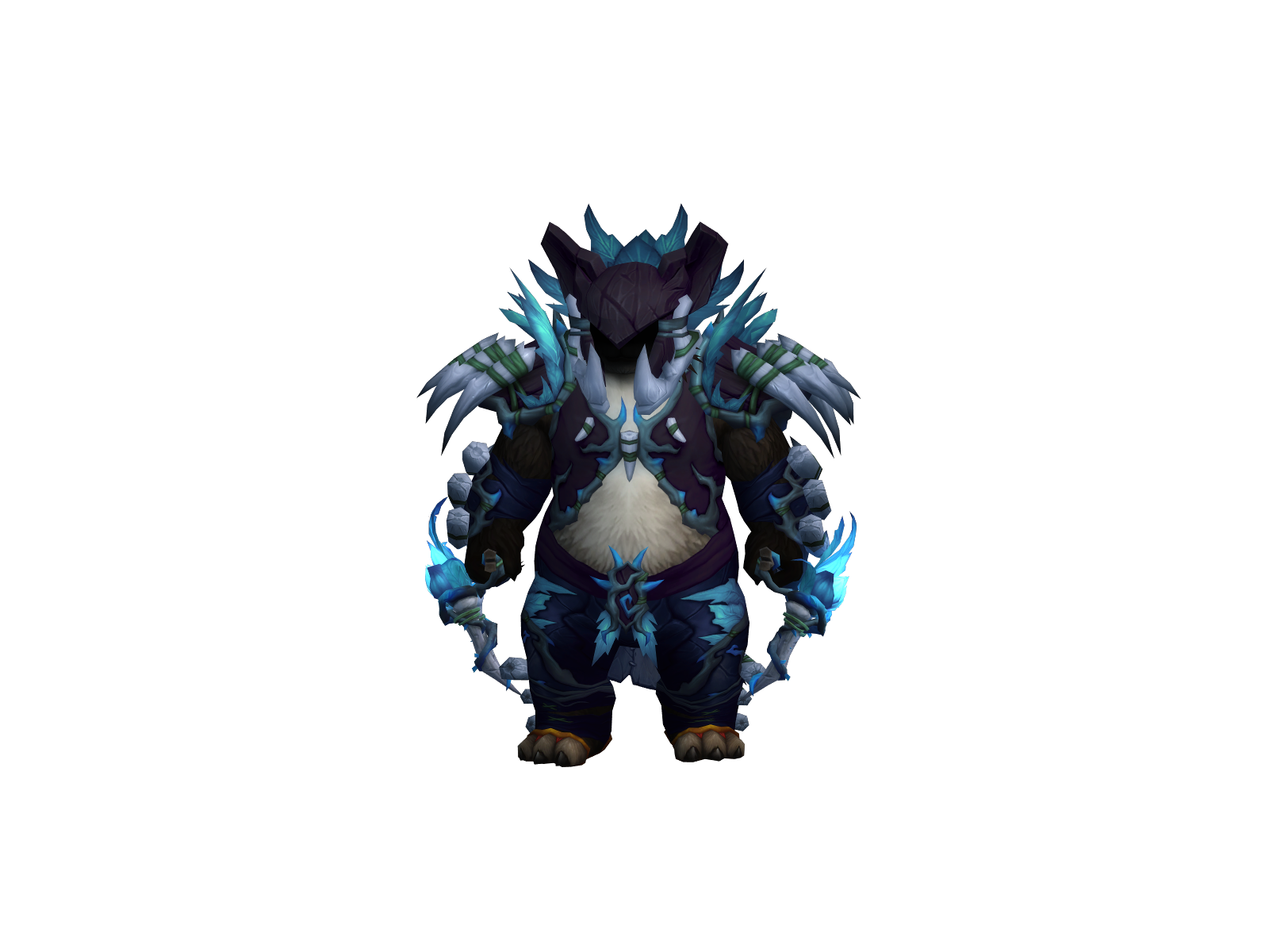 Ravaksim 3D character render