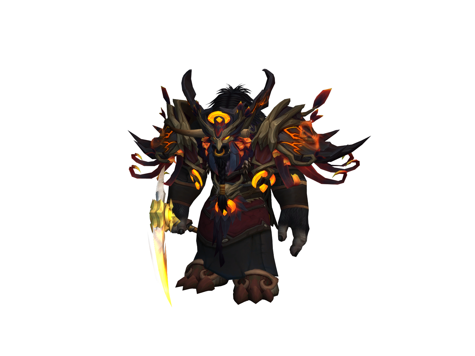 Kronm 3D character render