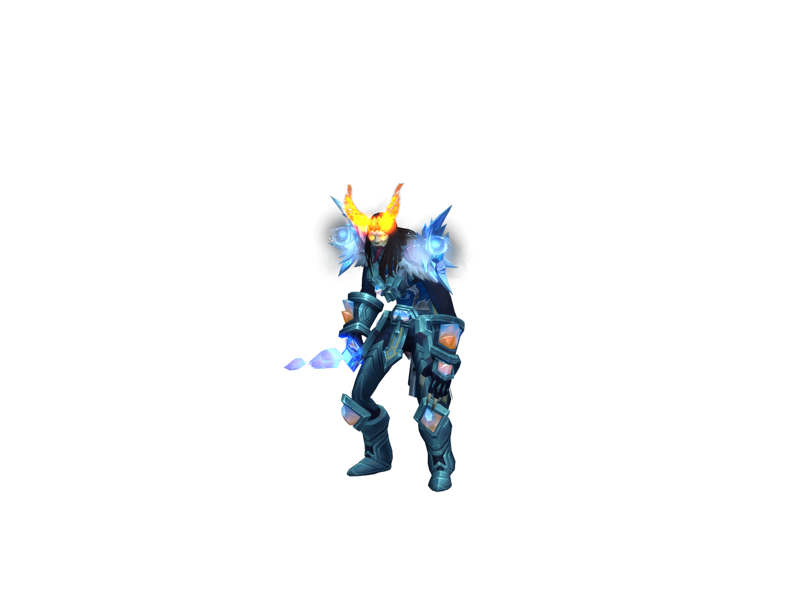 Pingafire 3D character render