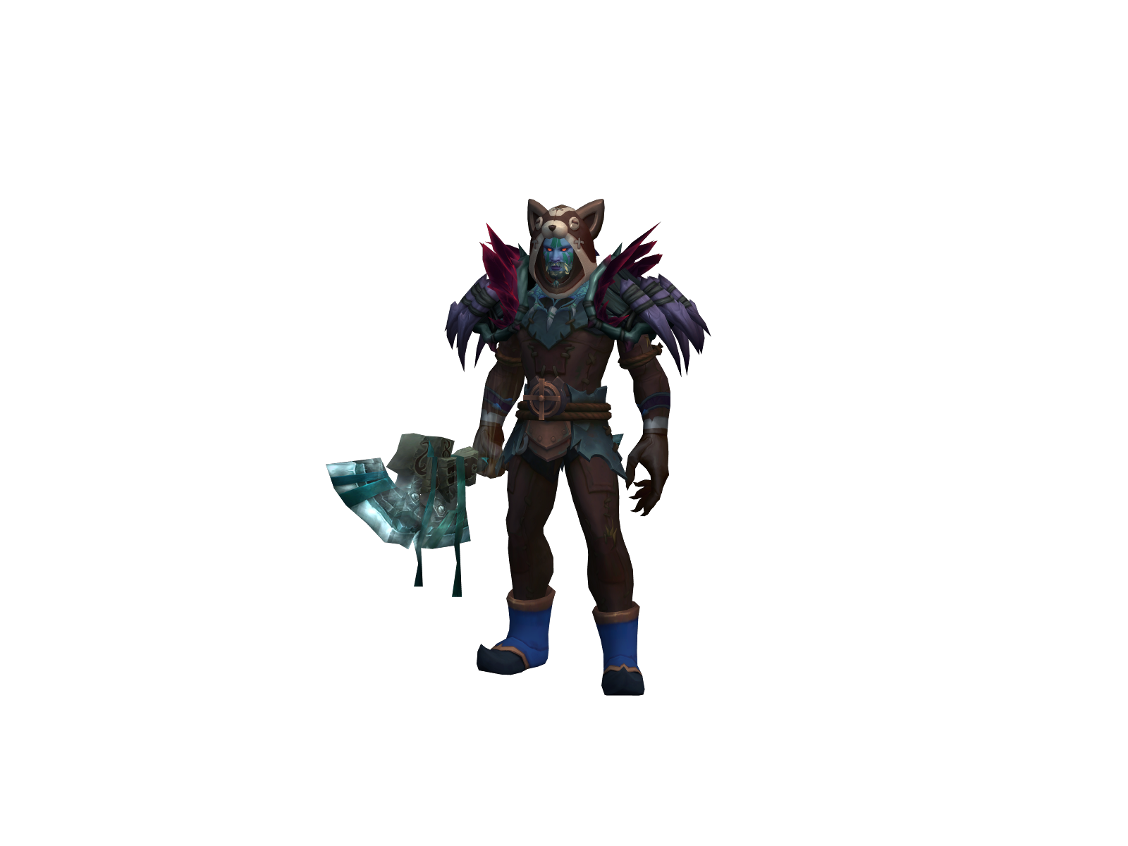 Çãt 3D character render
