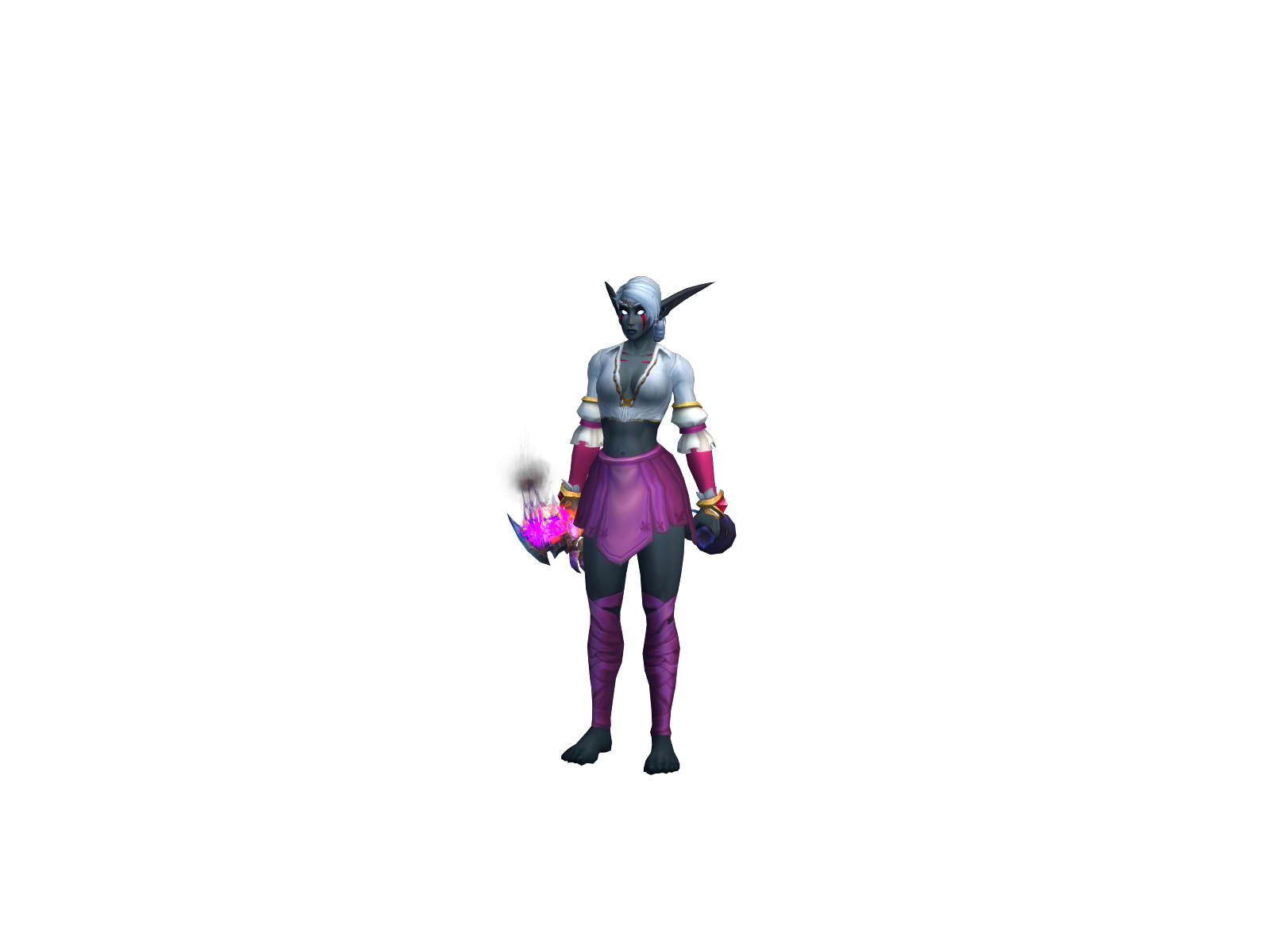Whodlomn 3D character render