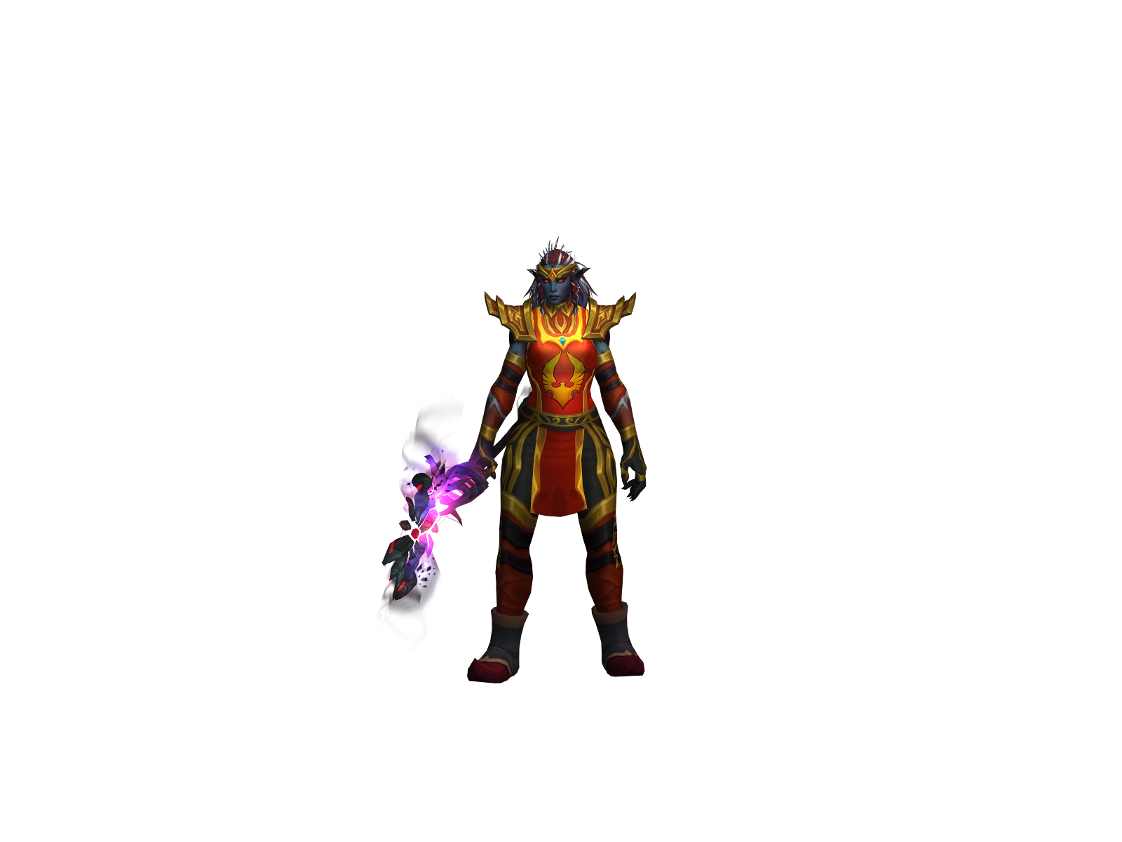 Shadowlycan 3D character render
