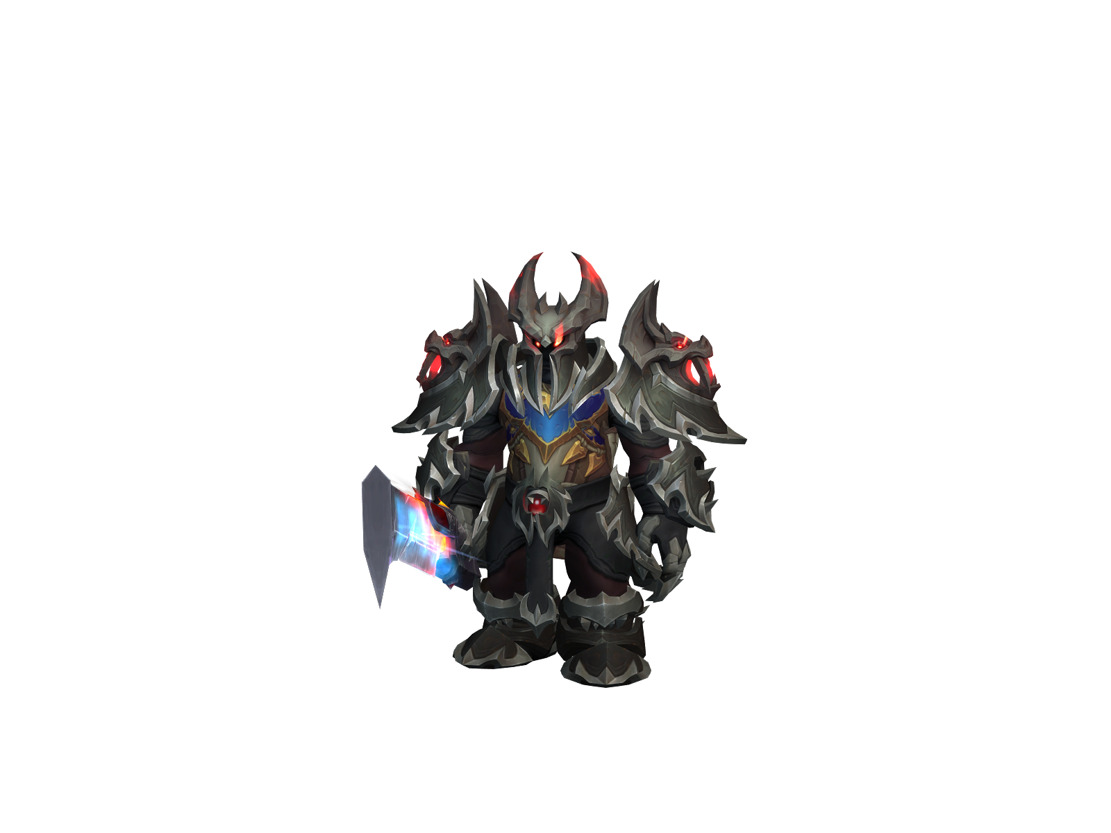 Minigolem 3D character render