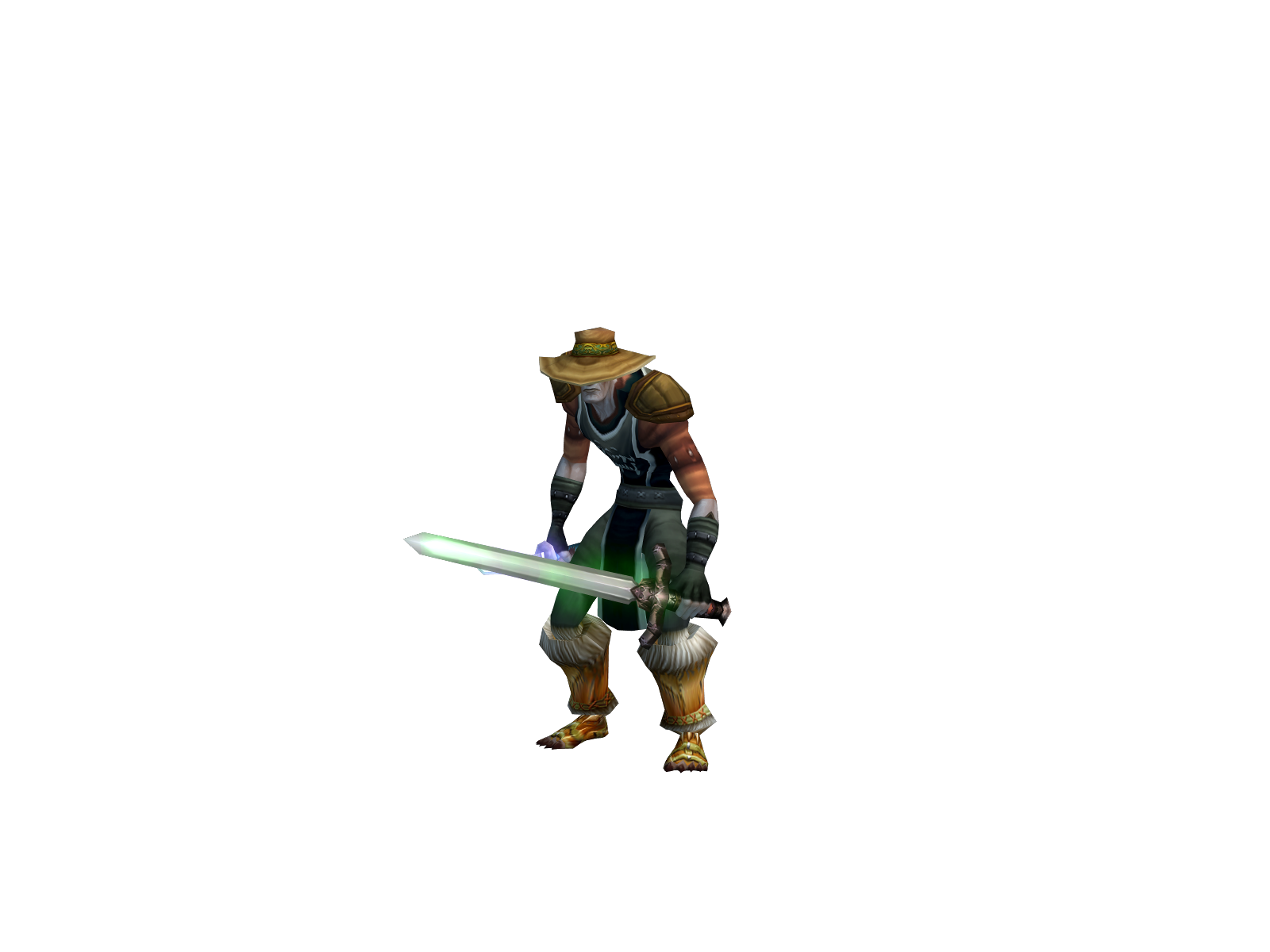 Shadestabs 3D character render