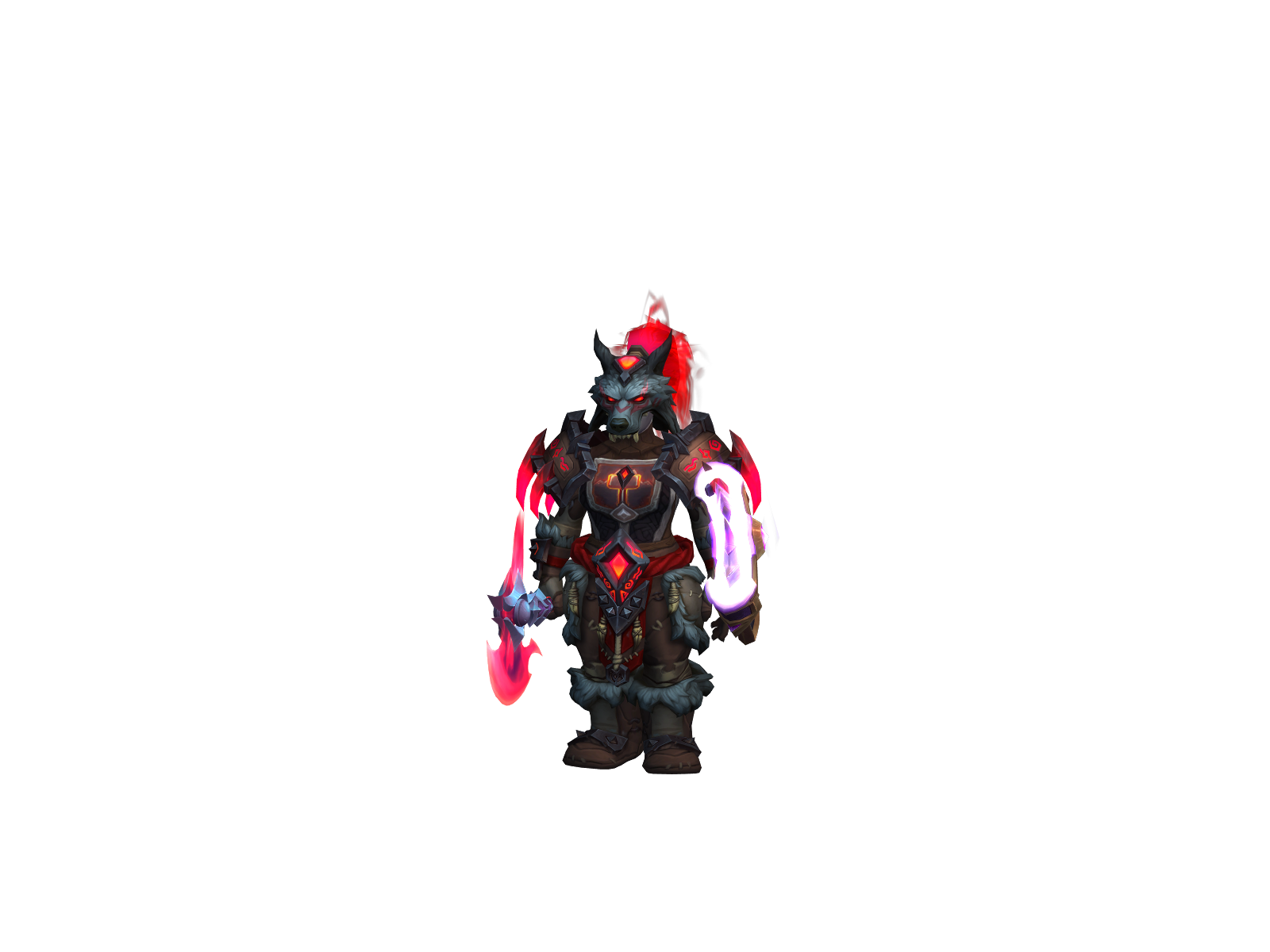 Procmidget 3D character render
