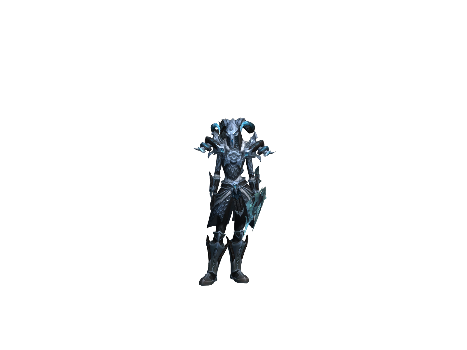 Heretoaim 3D character render