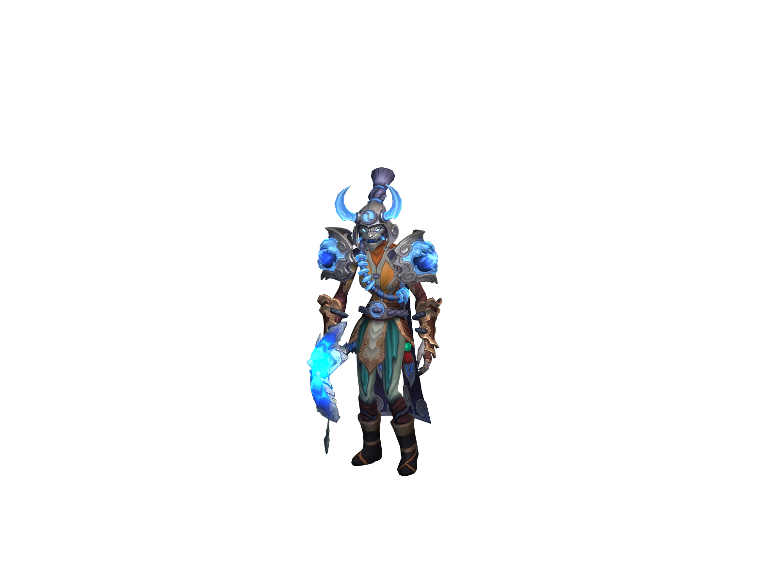 Elymonk 3D character render