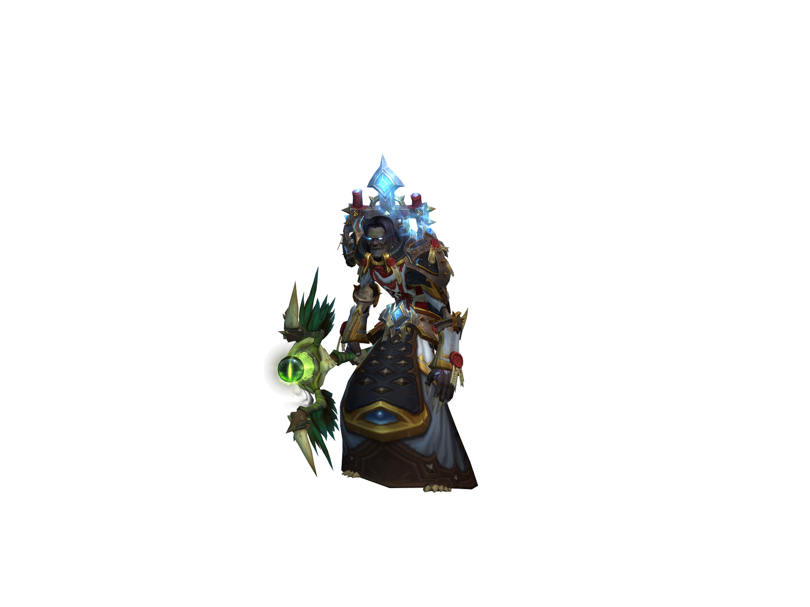 Námja 3D character render